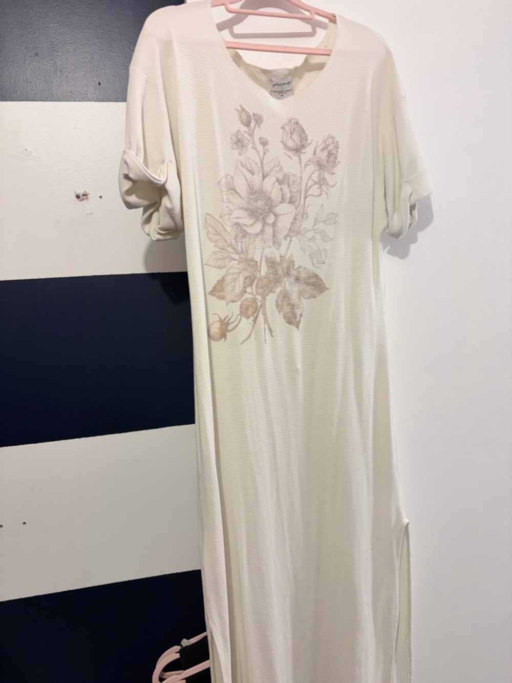 Free People x Vintage Souls Medium Maxi Dress with Flower Florals